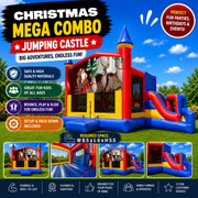 Christmas #6 Mega Combo Jumping Castle