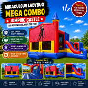 Miraculous Ladybug Mega Combo Jumping Castle