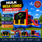 Hulk Mega Combo Jumping Castle