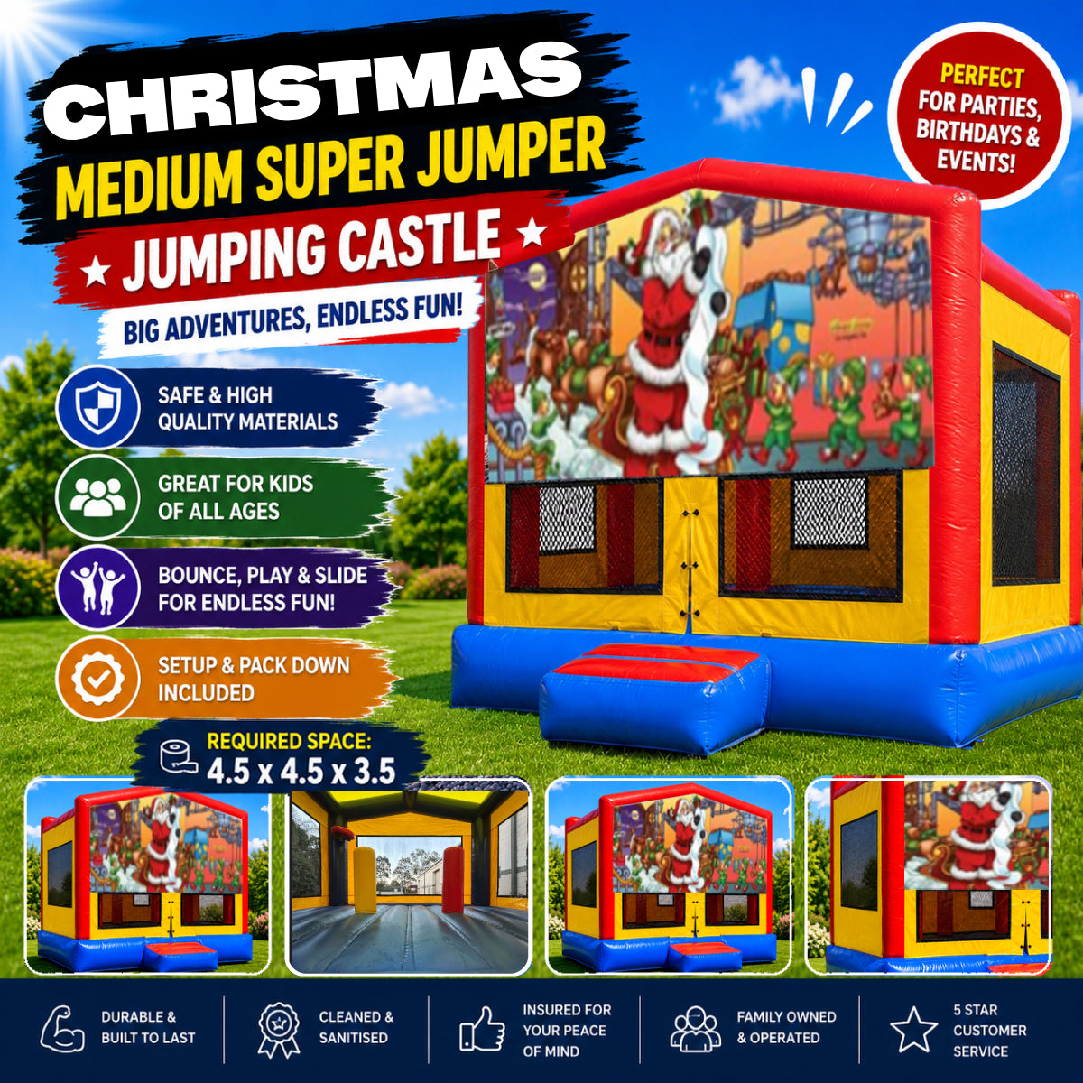 Christmas #1 Medium Super Jumper Combo