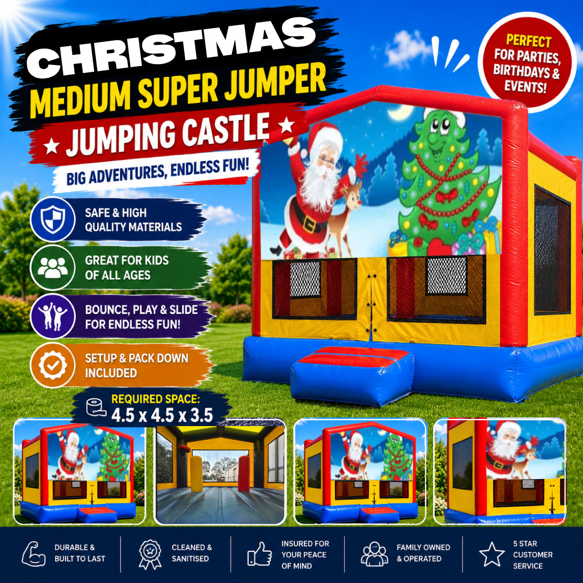 Christmas #2 Medium Super Jumper Combo
