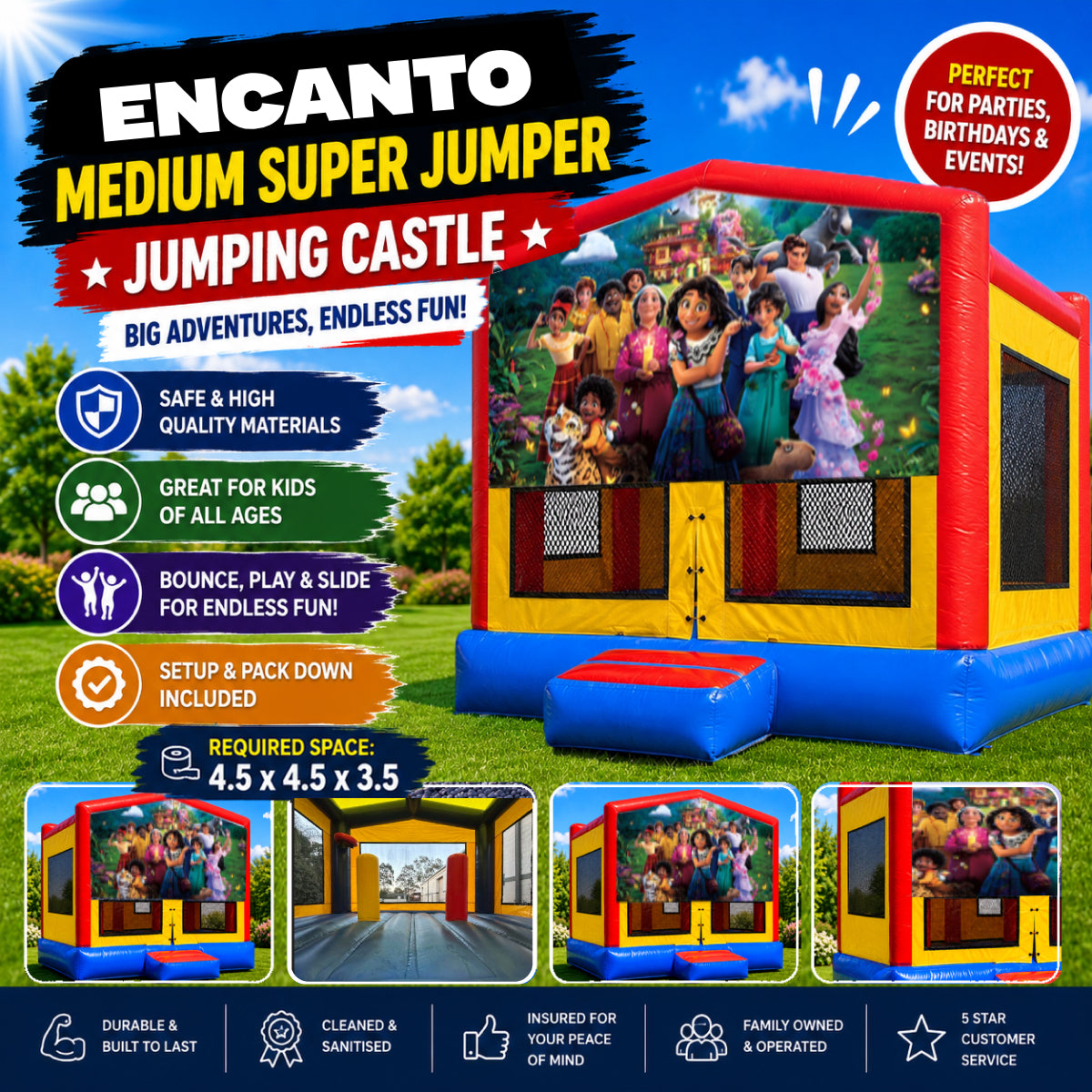 Encanto Medium Super Jumper Combo