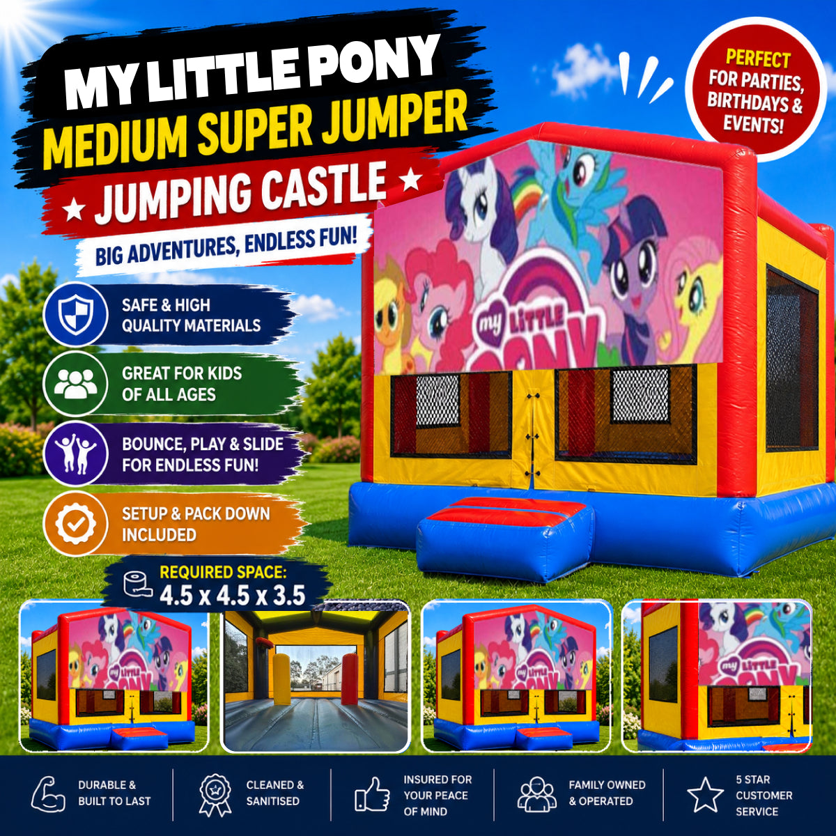My Little Pony Medium Super Jumper Combo