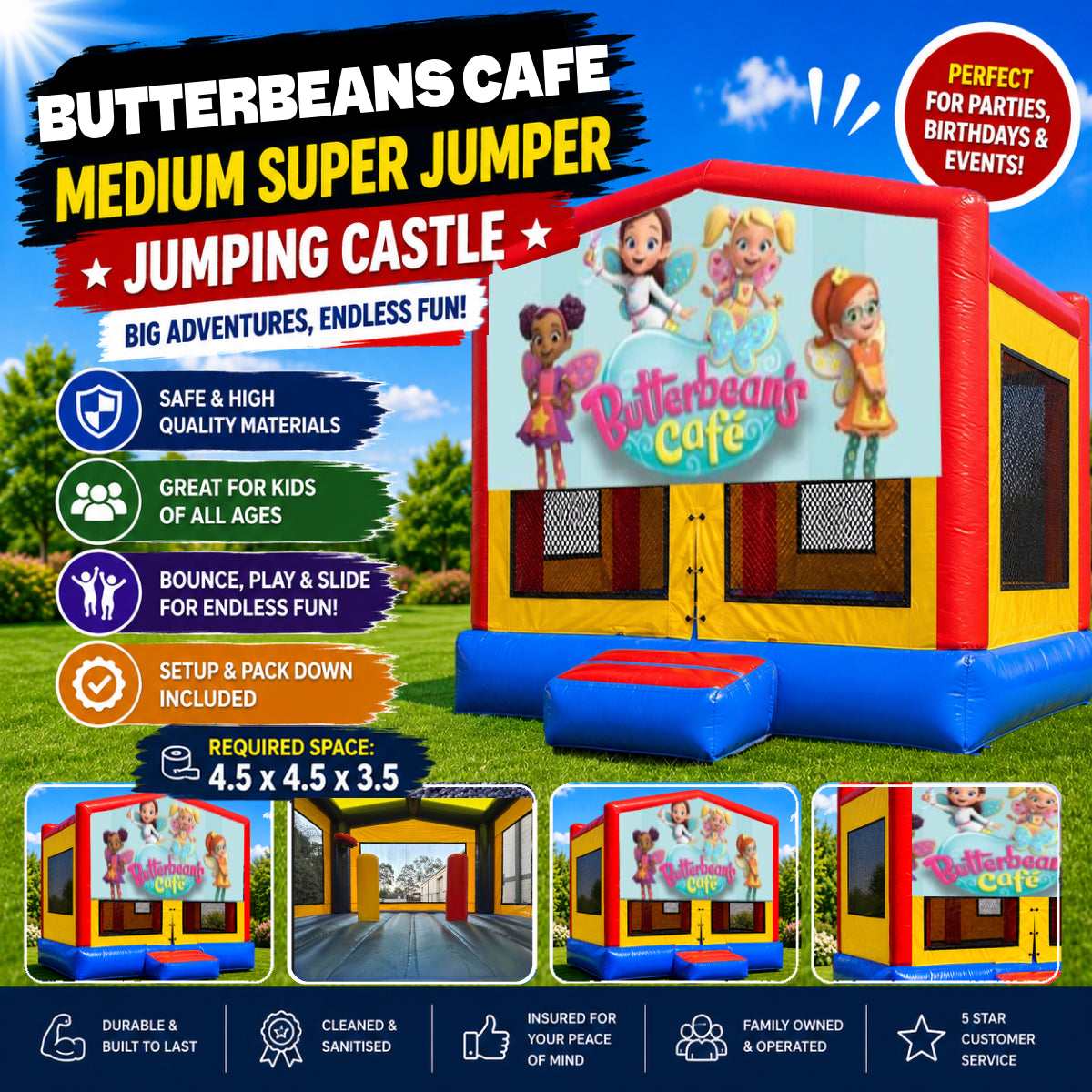 Butterbeans Cafe   Medium Super Jumper Combo