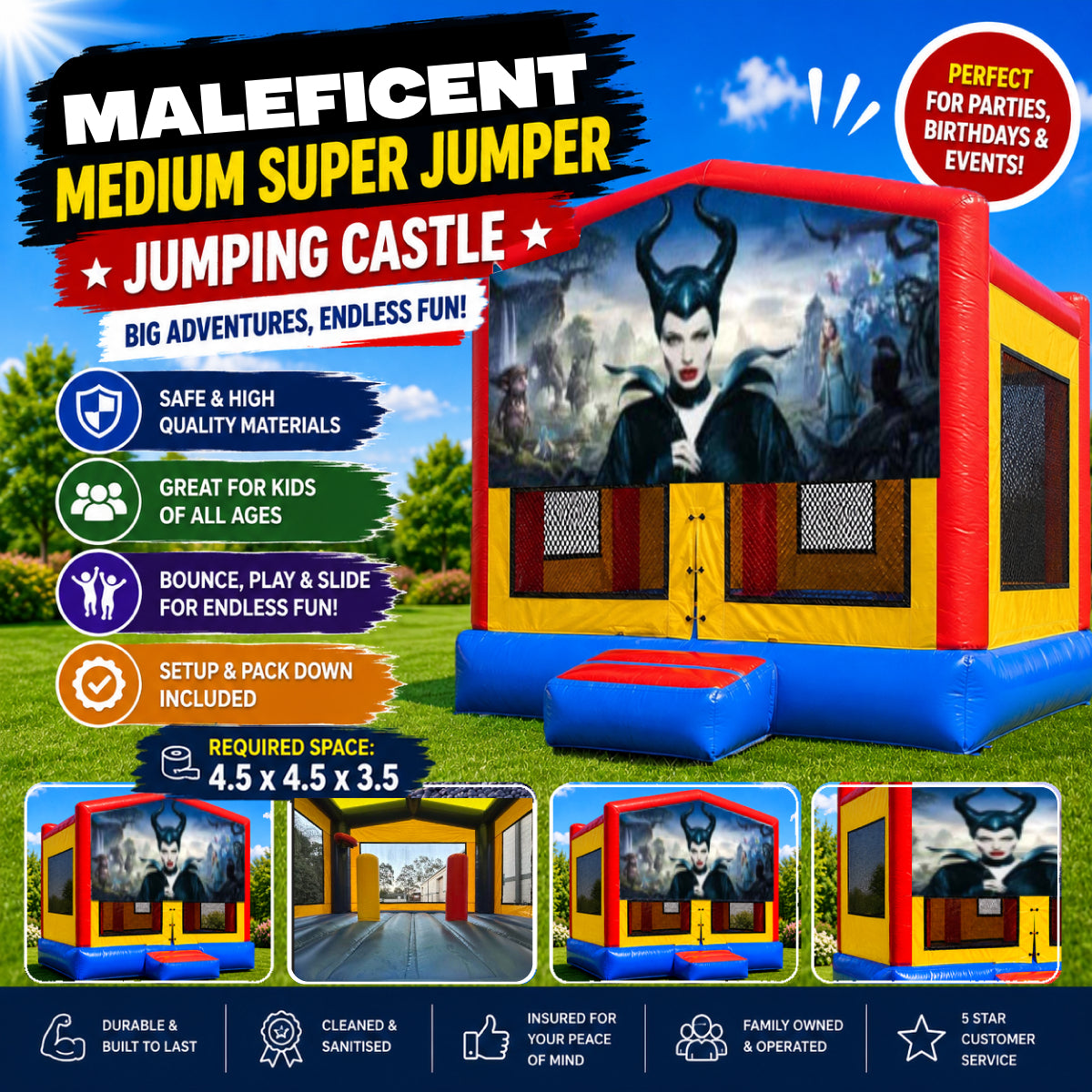 Maleficent Medium Super Jumper Combo