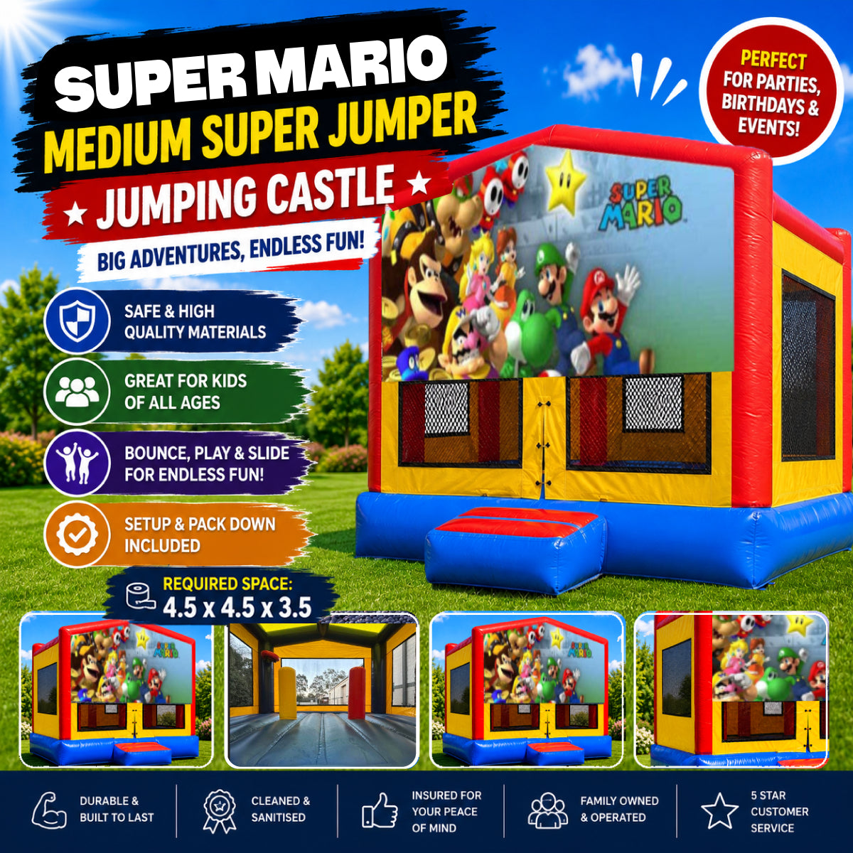 Super Mario Medium Super Jumper Combo