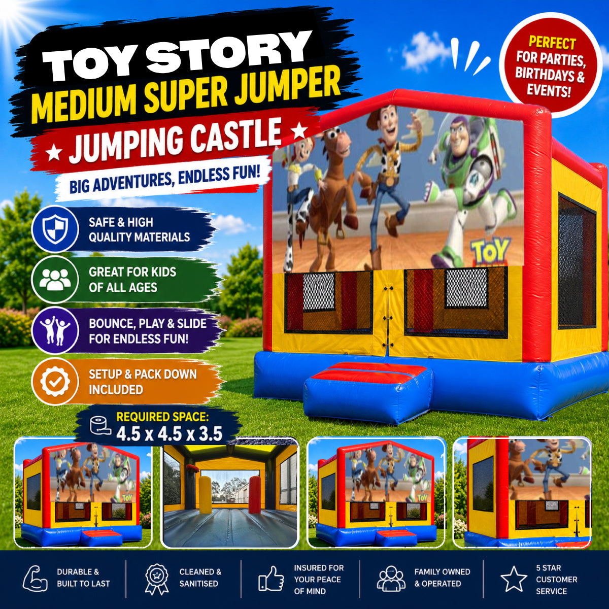 Toy Story Medium Super Jumper Combo