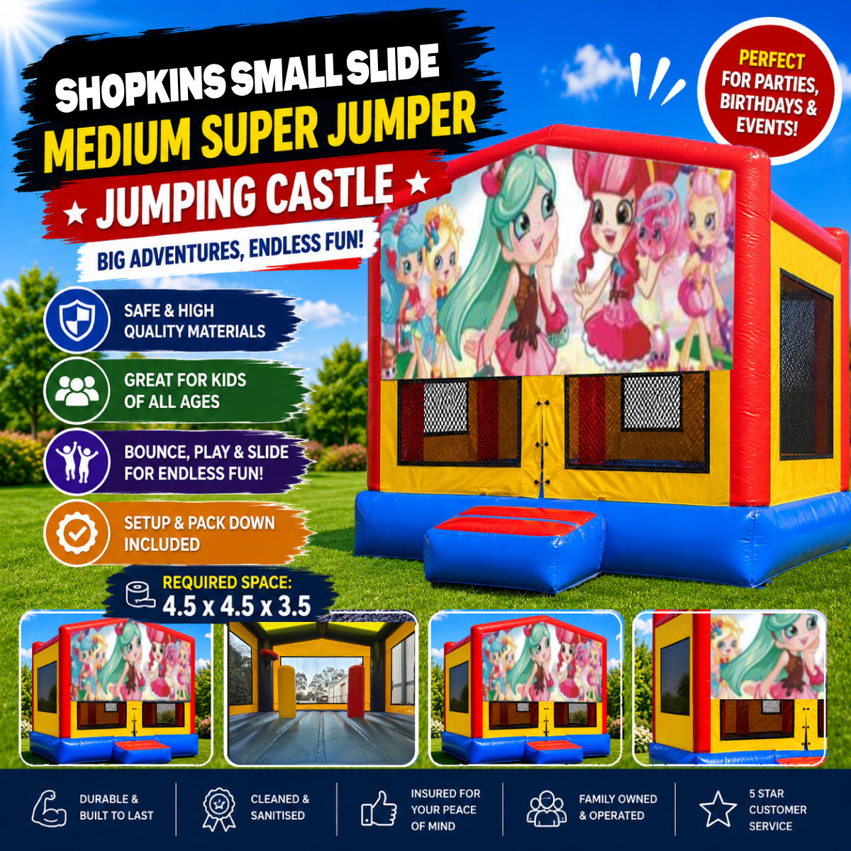 Shopkins Medium Super Jumper Combo