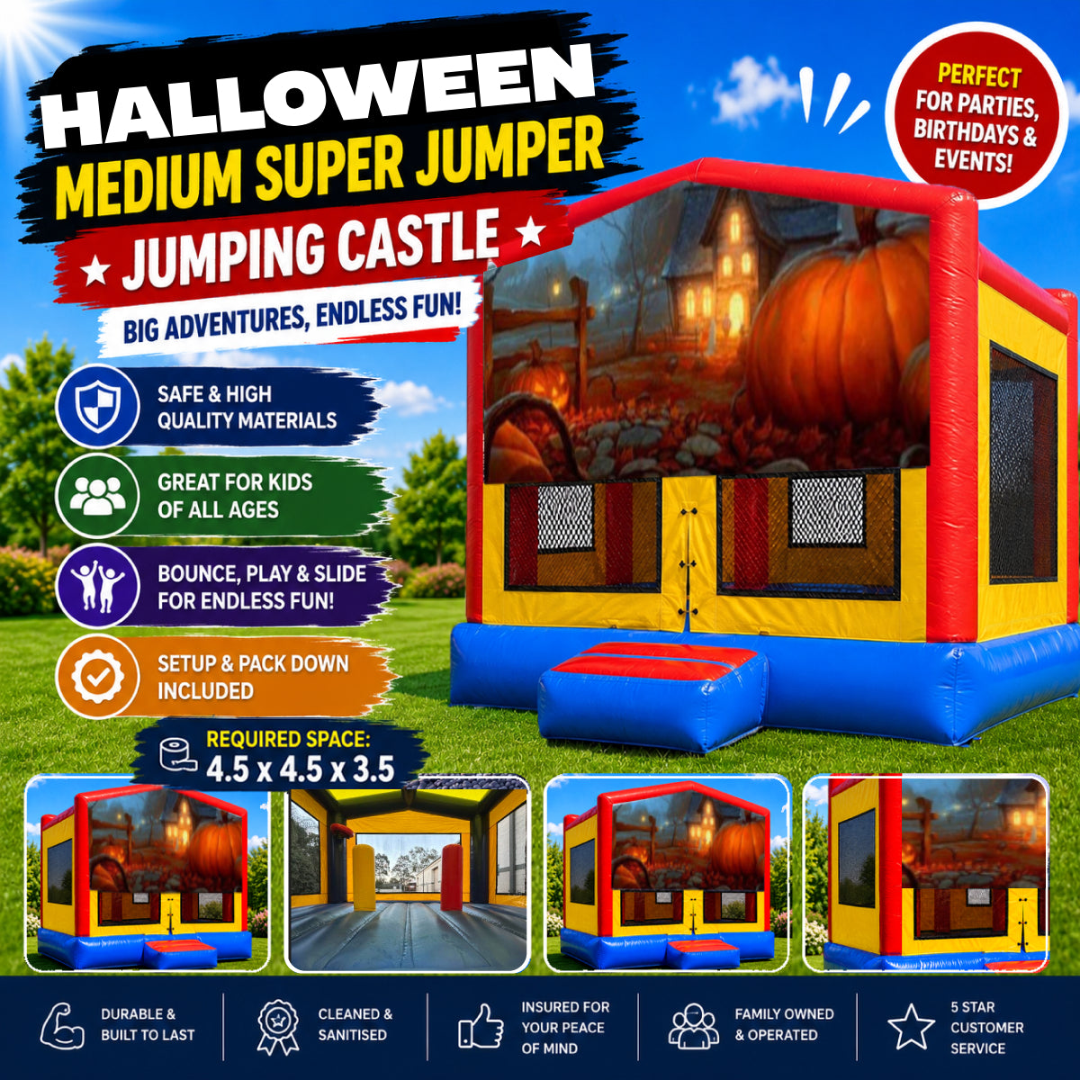 Halloween  Medium Super Jumper Combo