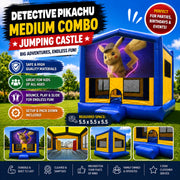Detective Pikachu Medium Combo Jumping Castle