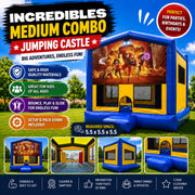 Incredibles Medium Combo Jumping Castles