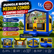 Jungle Book Medium Combo Jumping Castle