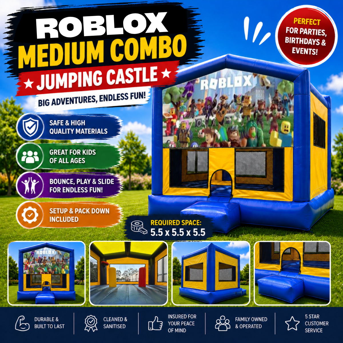 Roblox Medium Combo Jumping Castle