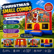 Christmas #1 Small Combo Jumping Castle