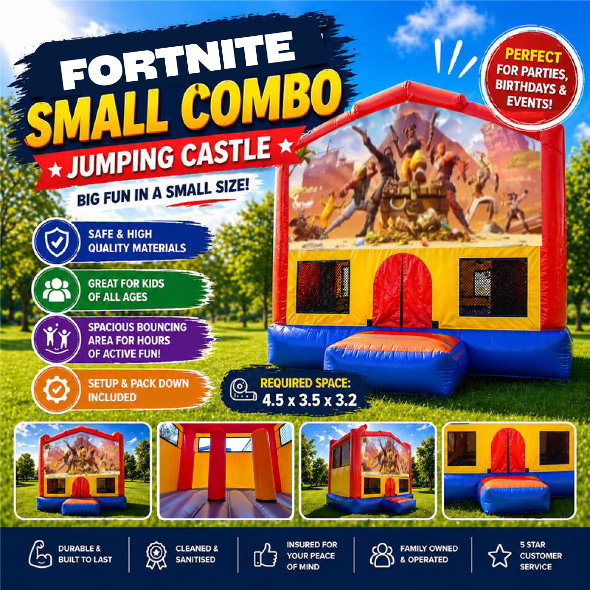 Fortnite Small Combo Jumping Castle