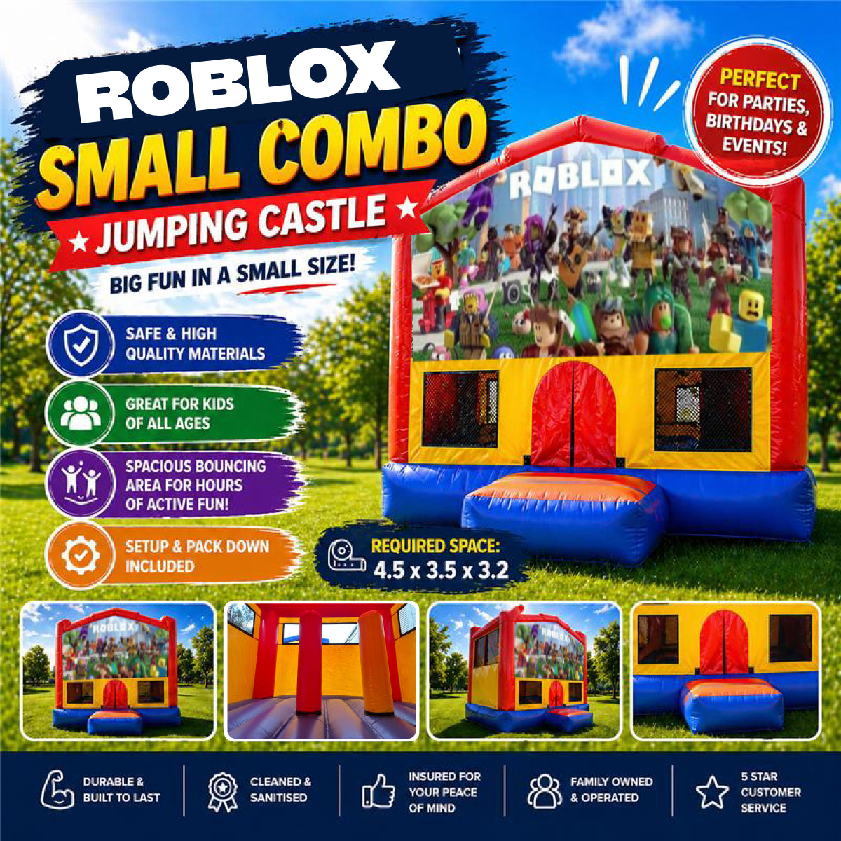 Roblox Small Combo Jumping Castle