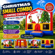 Christmas #9 Small Combo Jumping Castle