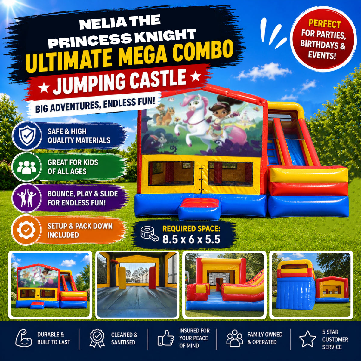 Nelia the Princess Knight Ultimate Mega Combo