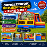Jungle Book  Ultimate Mega Combo Jumping Castle