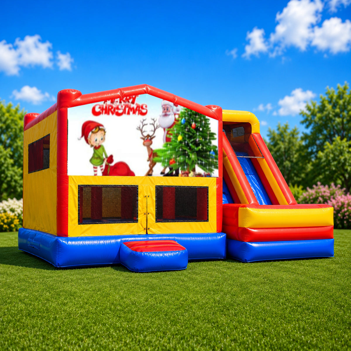 Christmas #9 Ultimate Mega Combo Jumping Castle