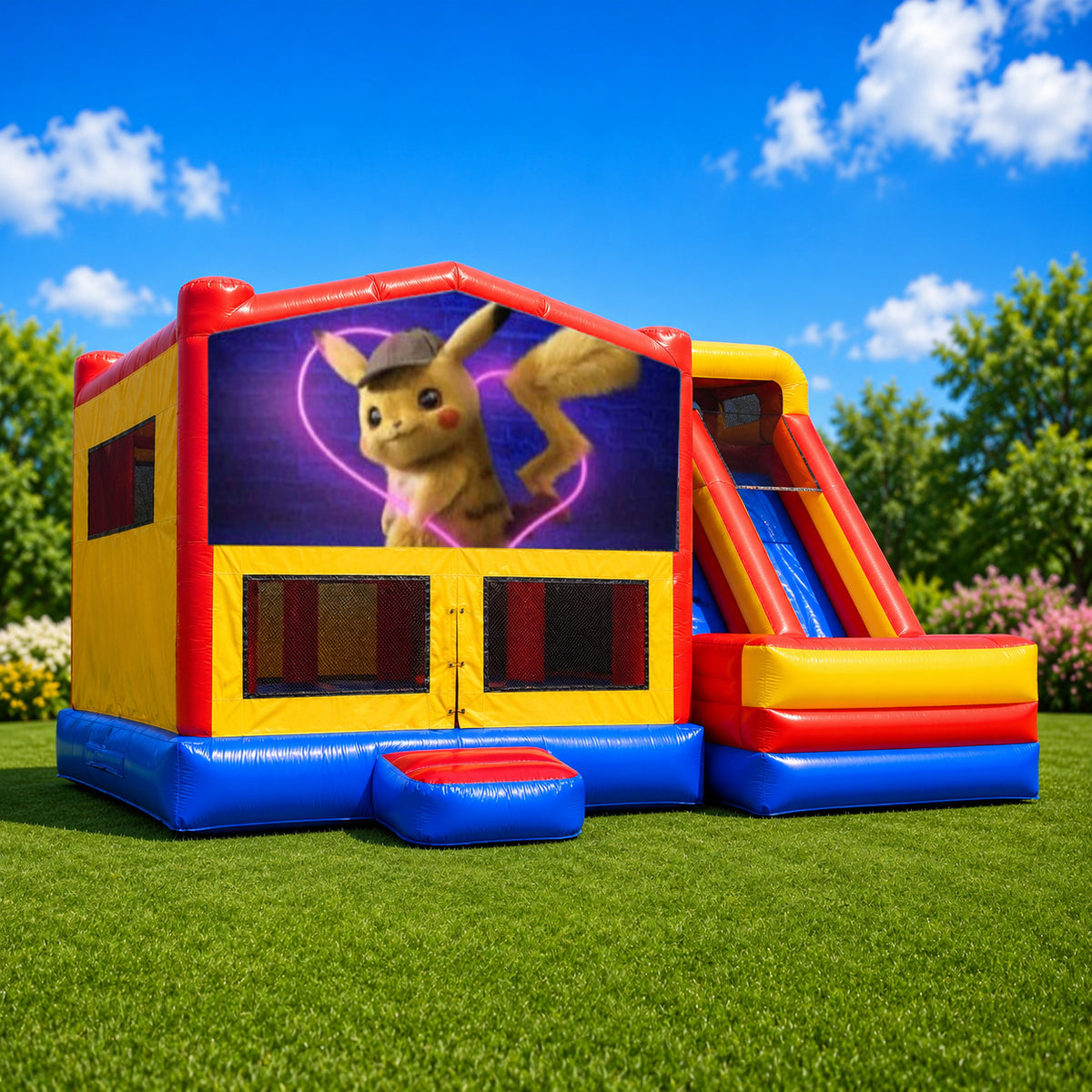 Detective Pikachu Ultimate Mega Combo Jumping Castle