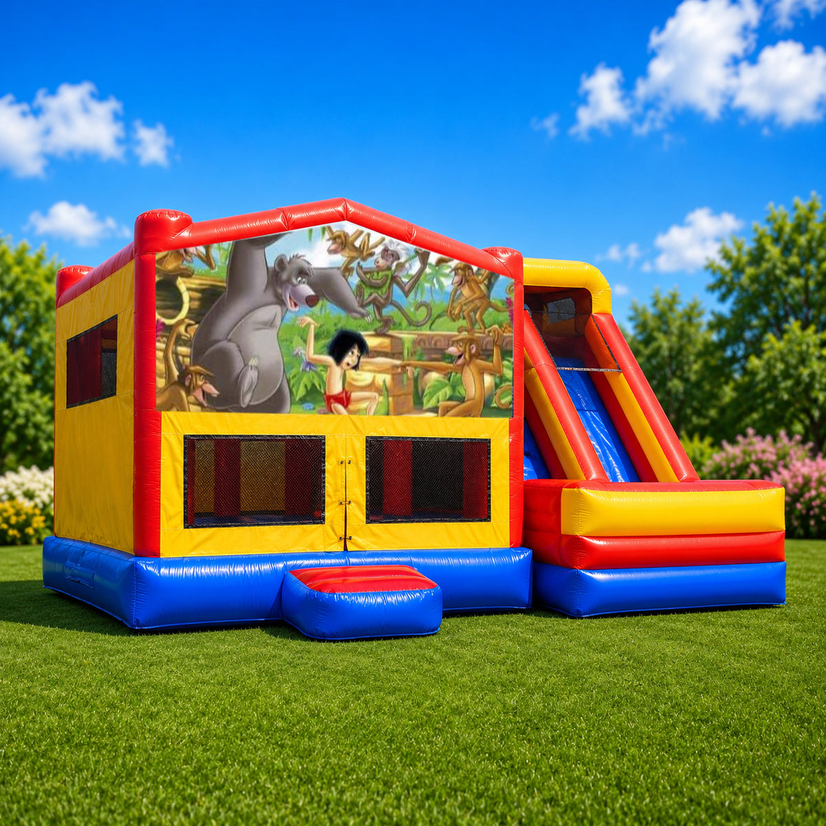 Jungle Book  Ultimate Mega Combo Jumping Castle