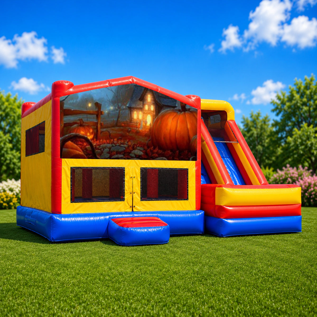 Halloween  Ultimate Mega Combo Jumping Castle