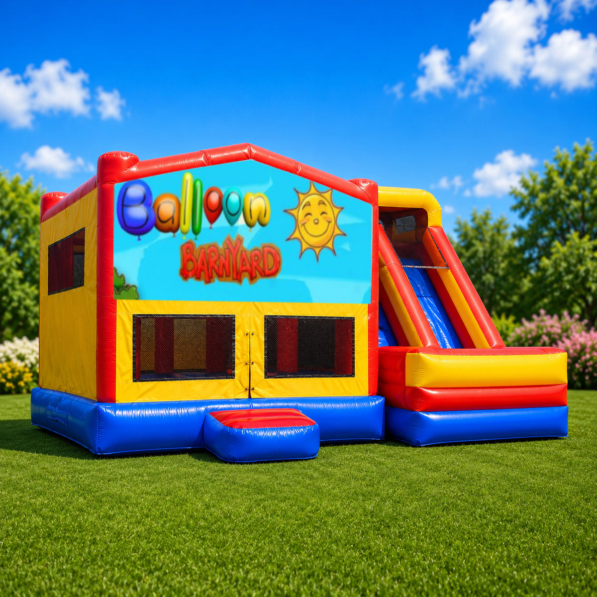 Balloon Barnyard Ultimate Mega Combo Jumping Castle