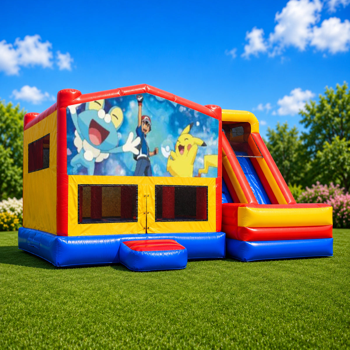 Pokemon Ultimate Mega Combo Jumping Castle