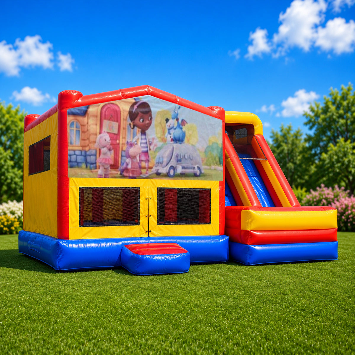 Doc Mcstuffins Ultimate Mega Combo Jumping Castle