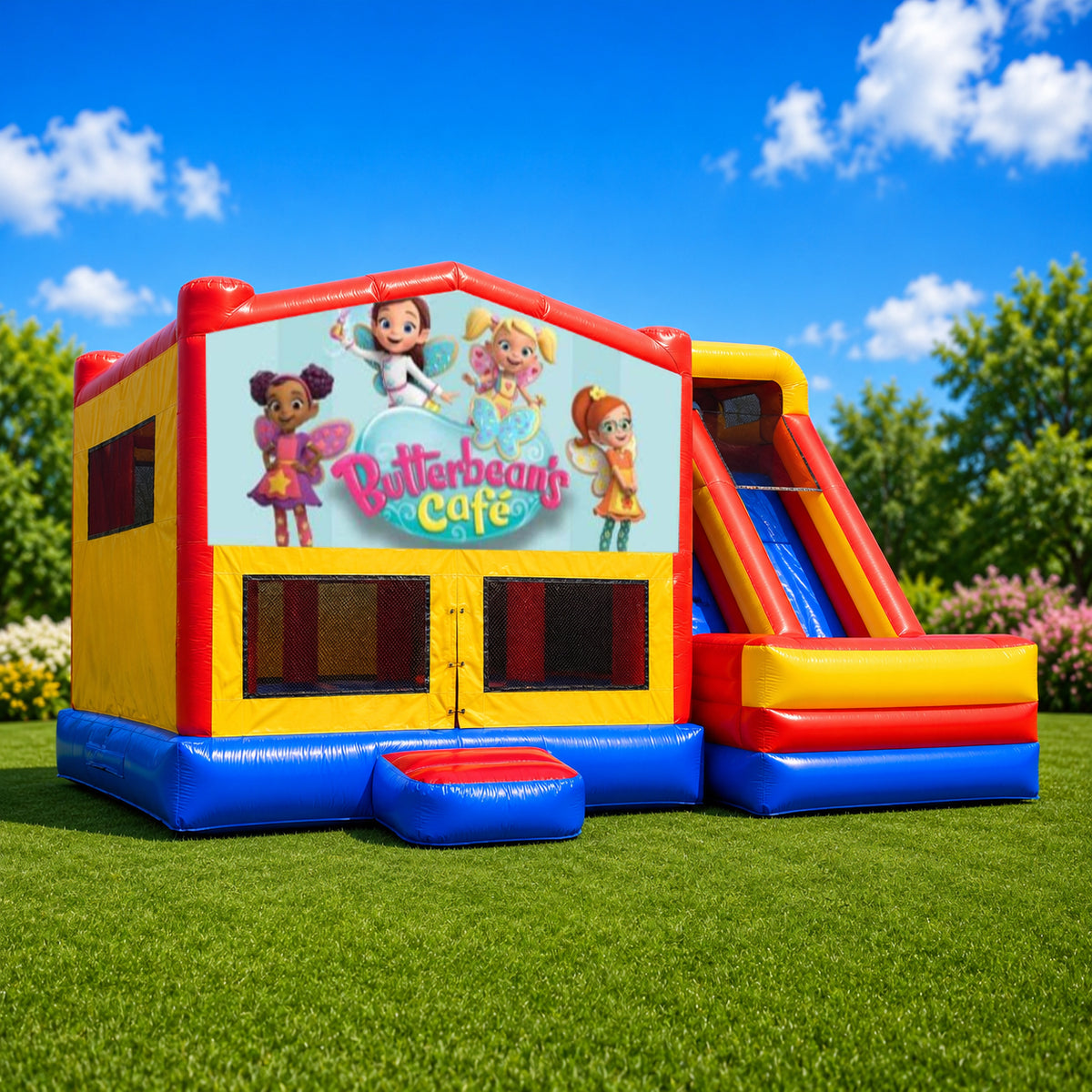 Butterbeans Cafe  Ultimate Mega Combo Jumping Castle