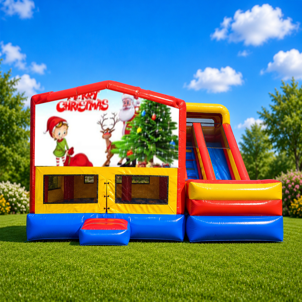 Christmas #9 Ultimate Mega Combo Jumping Castle