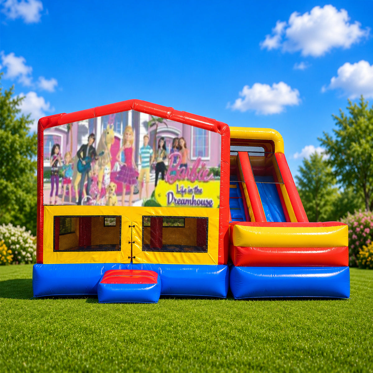 Barbie Ultimate Mega Combo Jumping Castle