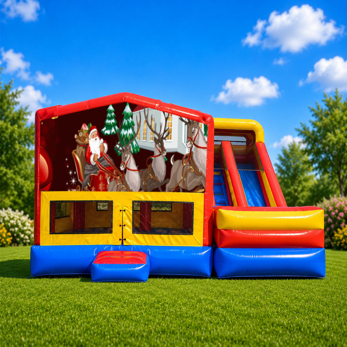 Christmas #6 Ultimate Mega Combo Jumping Castle