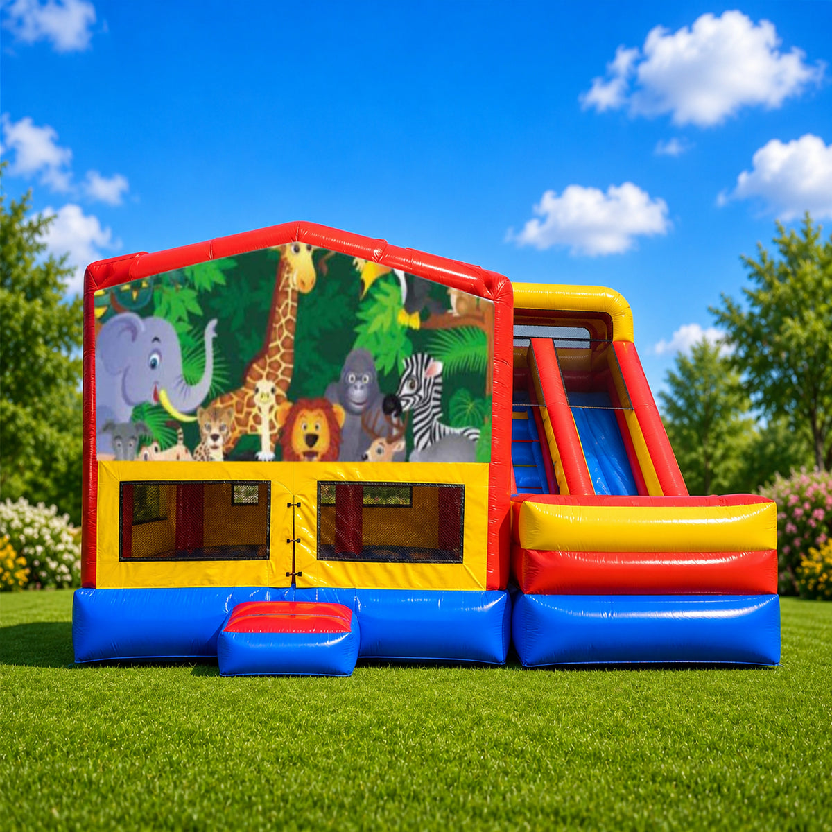 Jungle Ultimate Mega Combo Jumping Castle
