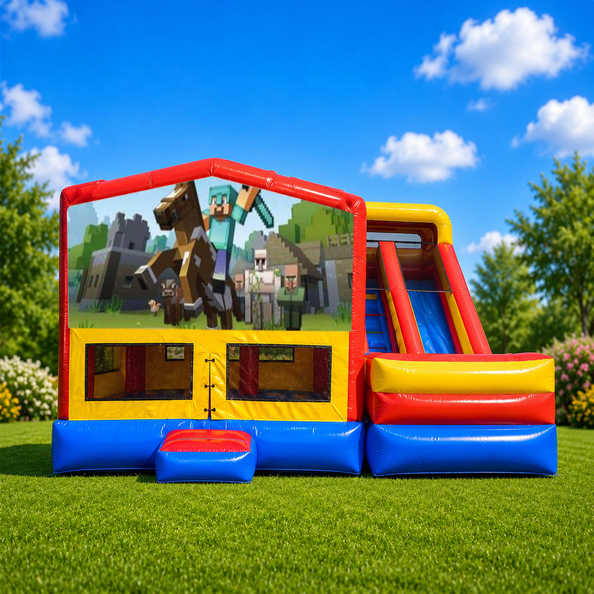 Minecraft Ultimate Mega Combo Jumping Castle