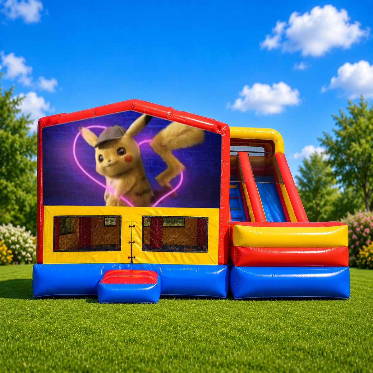 Detective Pikachu Ultimate Mega Combo Jumping Castle