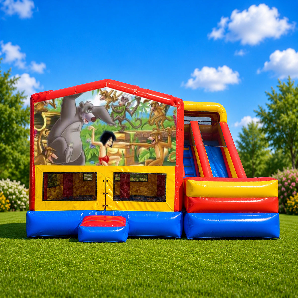 Jungle Book  Ultimate Mega Combo Jumping Castle