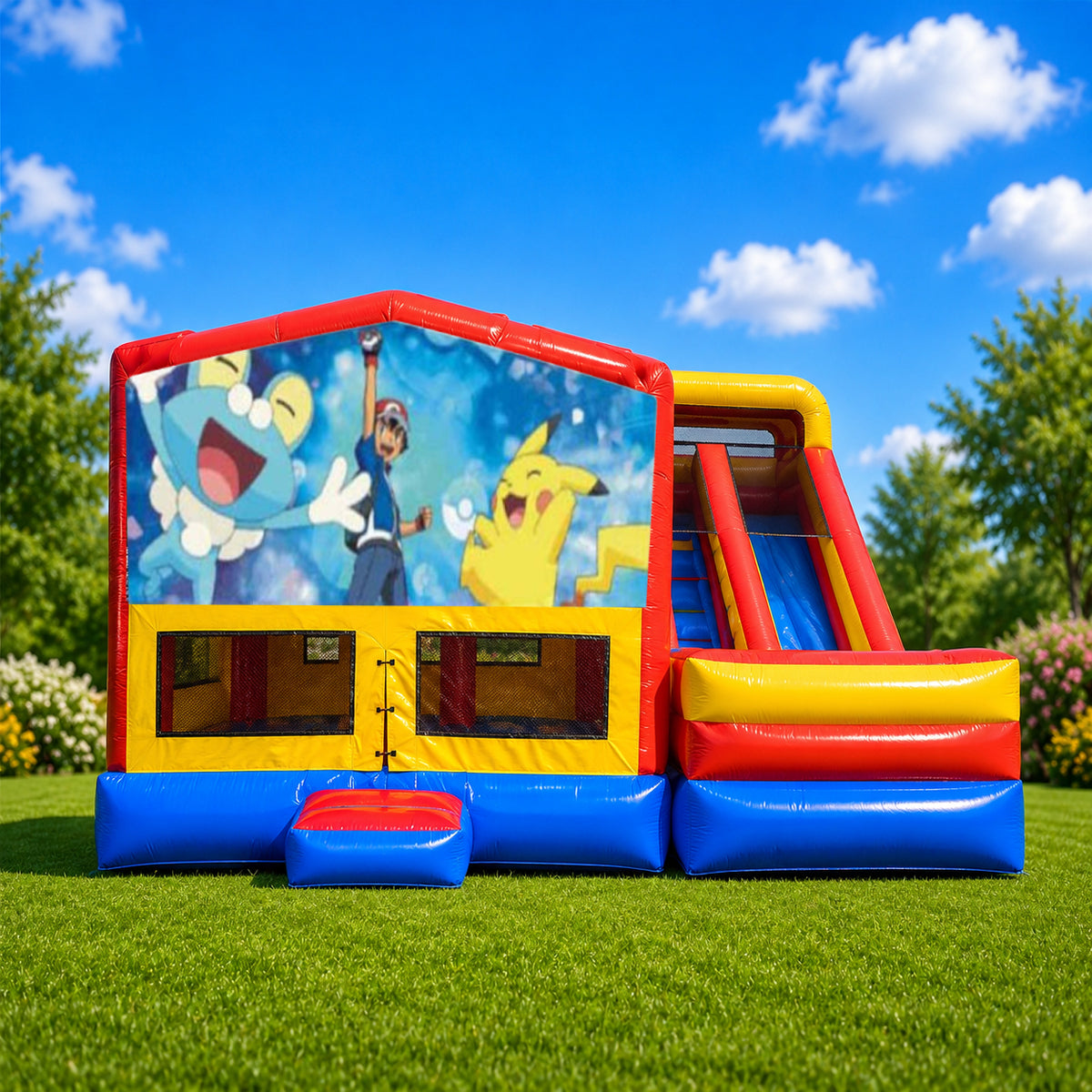 Pokemon Ultimate Mega Combo Jumping Castle