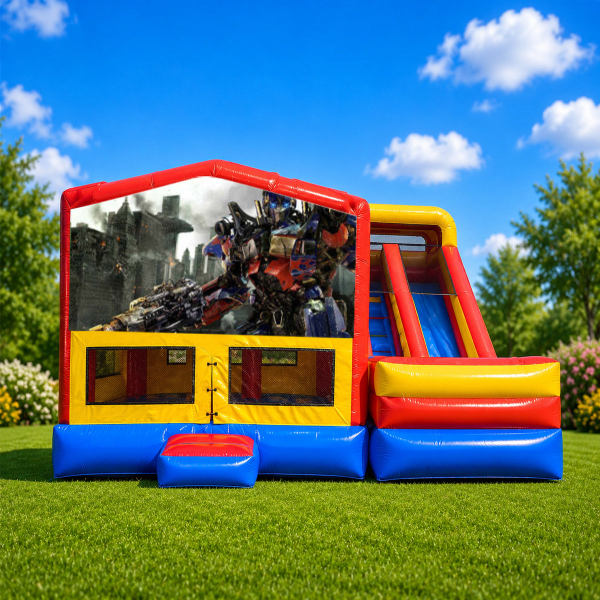 Transformers Ultimate Mega Combo Jumping Castle