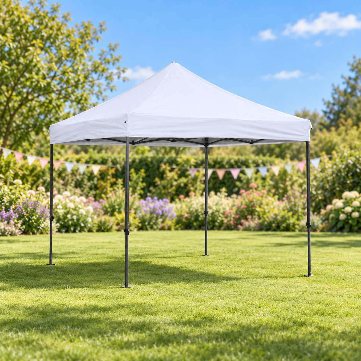 White 3×3 Meter Popup Marquee