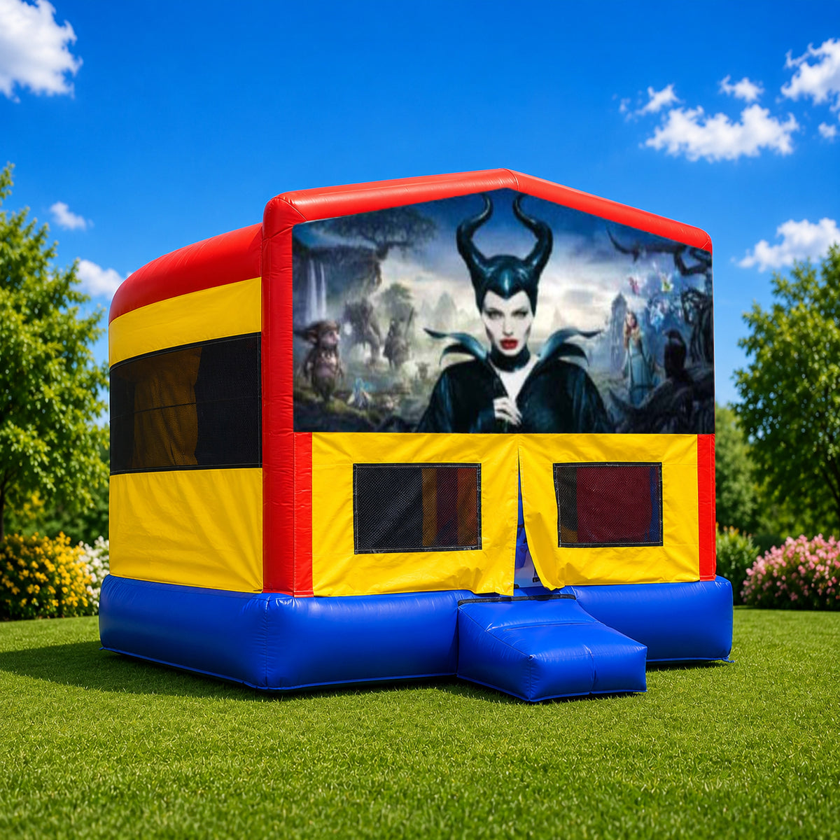 Maleficent Super Drop Combo Jumping Castle