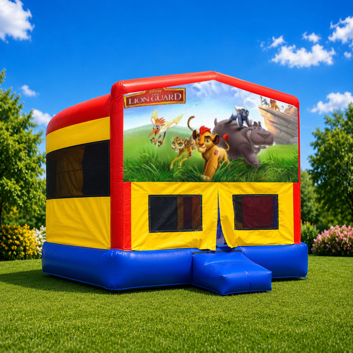 Lion Guard Double Super Drop Combo Jumping Castle