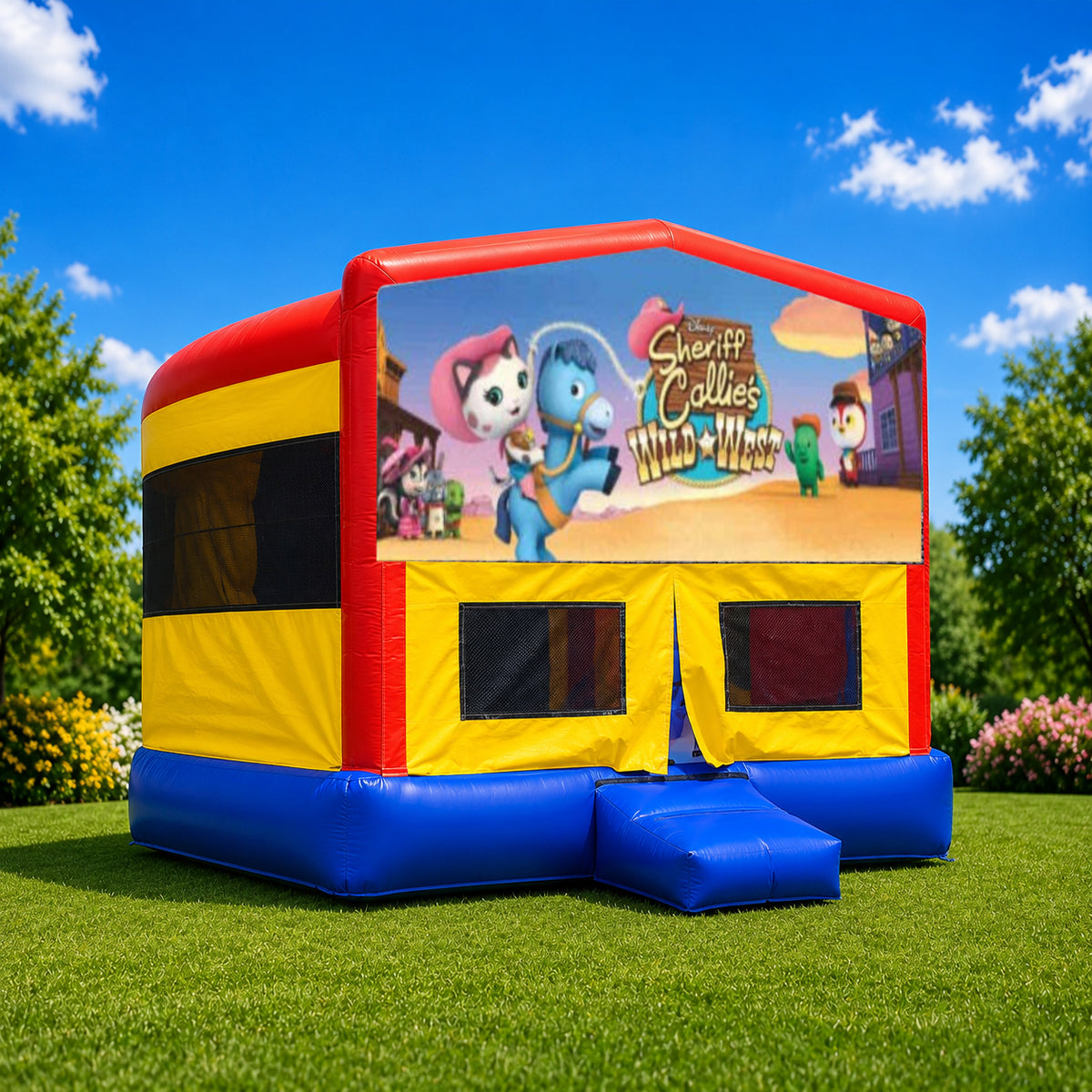 Sheriff Callies Super Drop Combo Jumping Castle