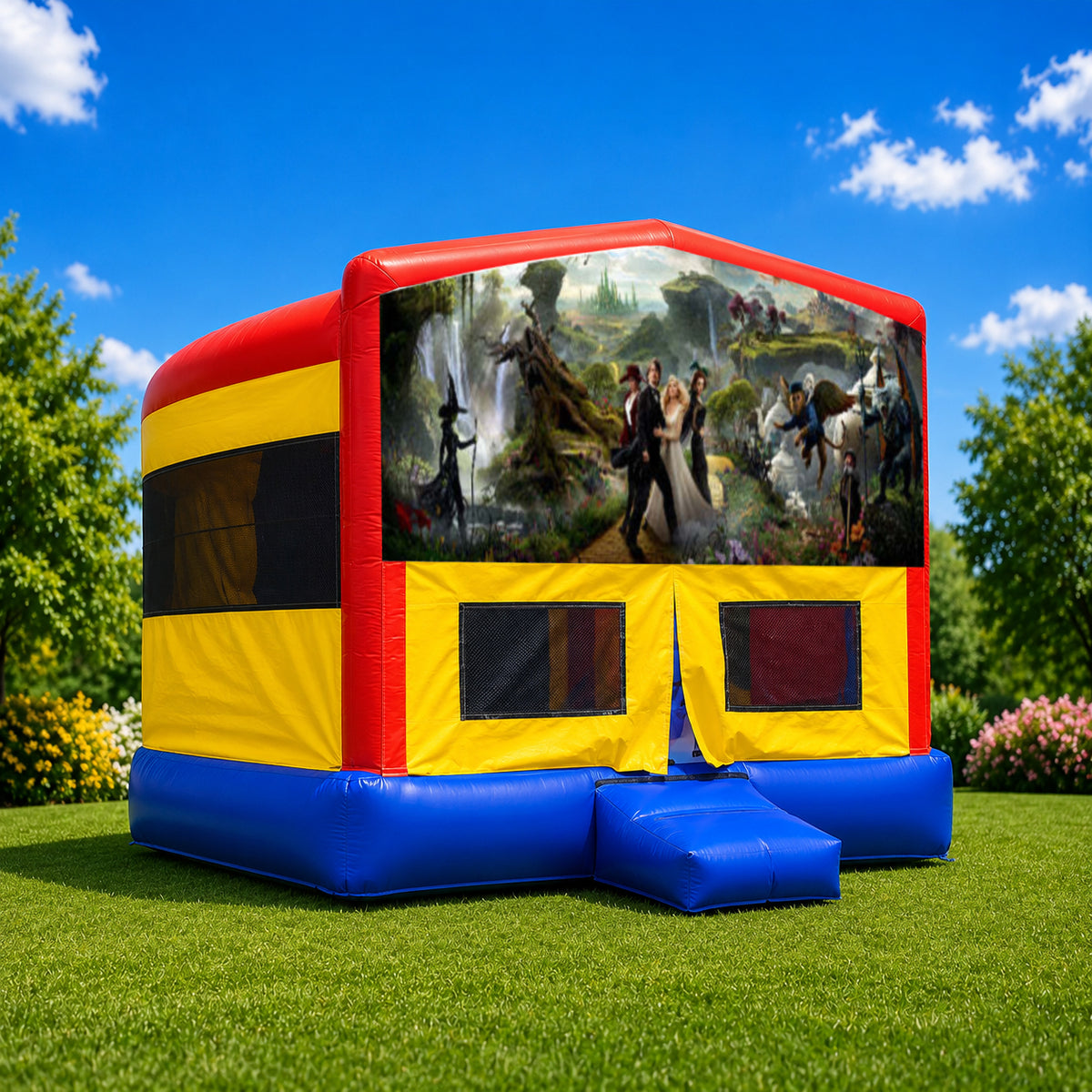Alice in Wonderland #2 Super Drop Combo Jumping Castle
