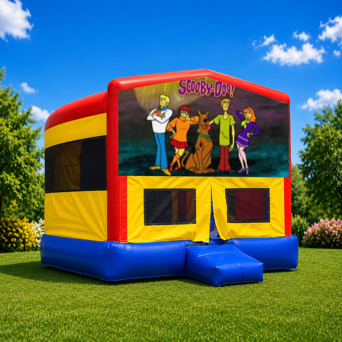 Scooby Doo Super Drop Combo Jumping Castle