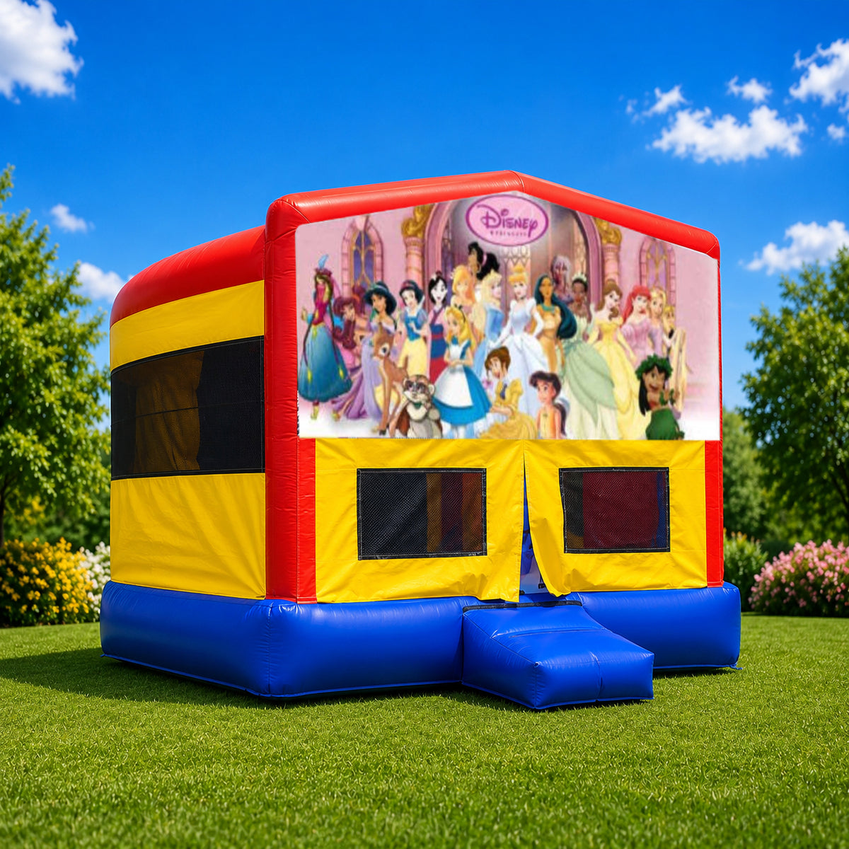 Disney Princess Super Drop Combo Jumping Castle