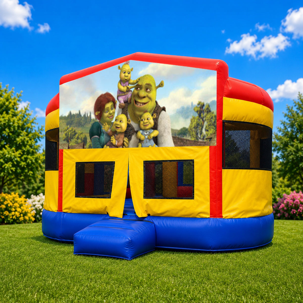 Shrek Super Drop Combo Jumping Castle