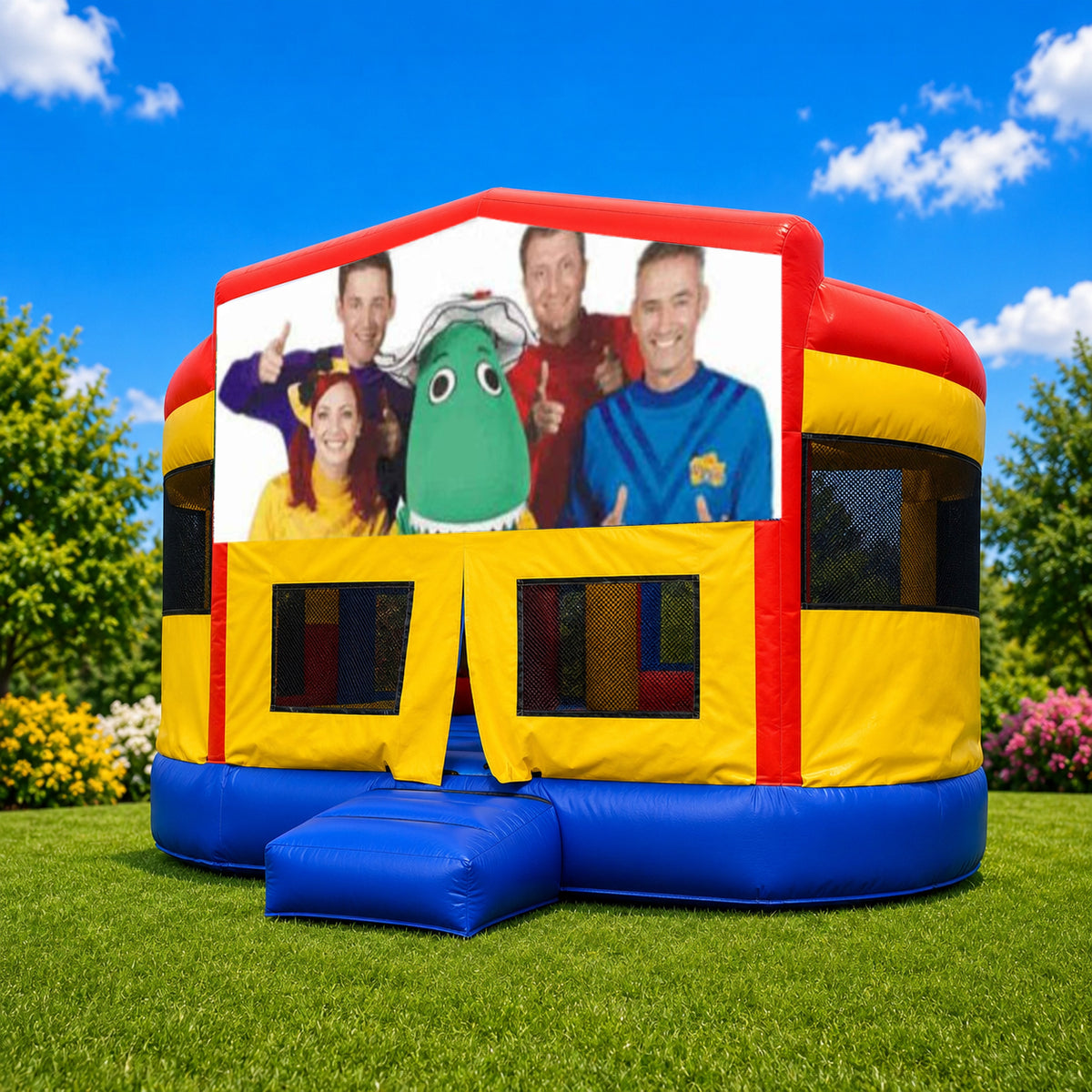 Wiggles Double Super Drop Combo Jumping Castle