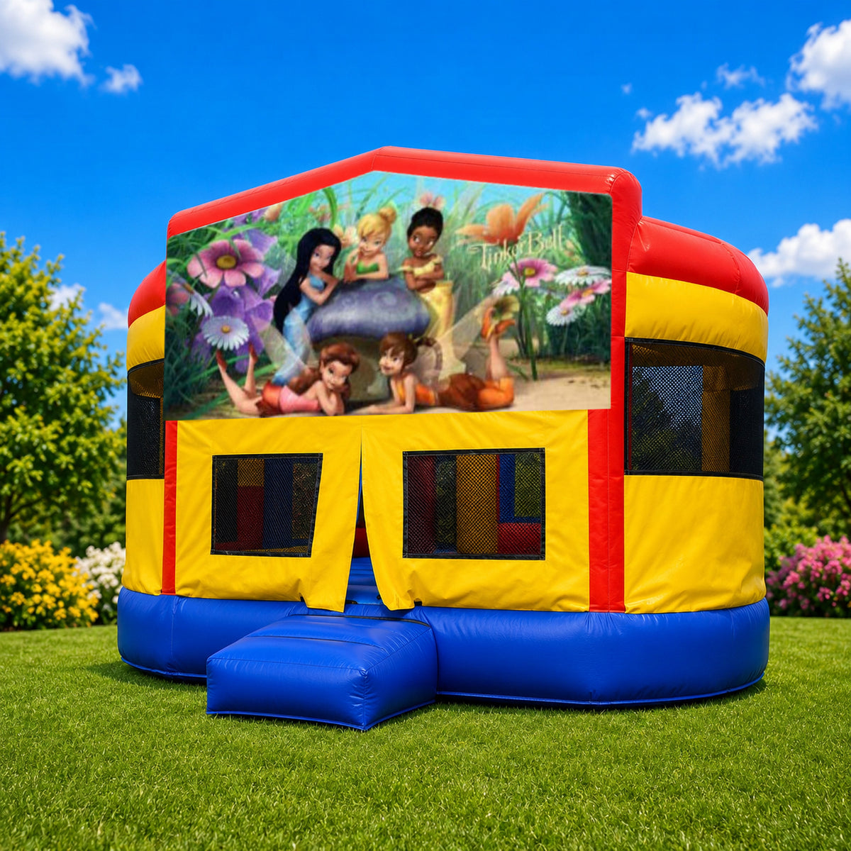 Tinker Bell Double Super Drop Combo Jumping Castle